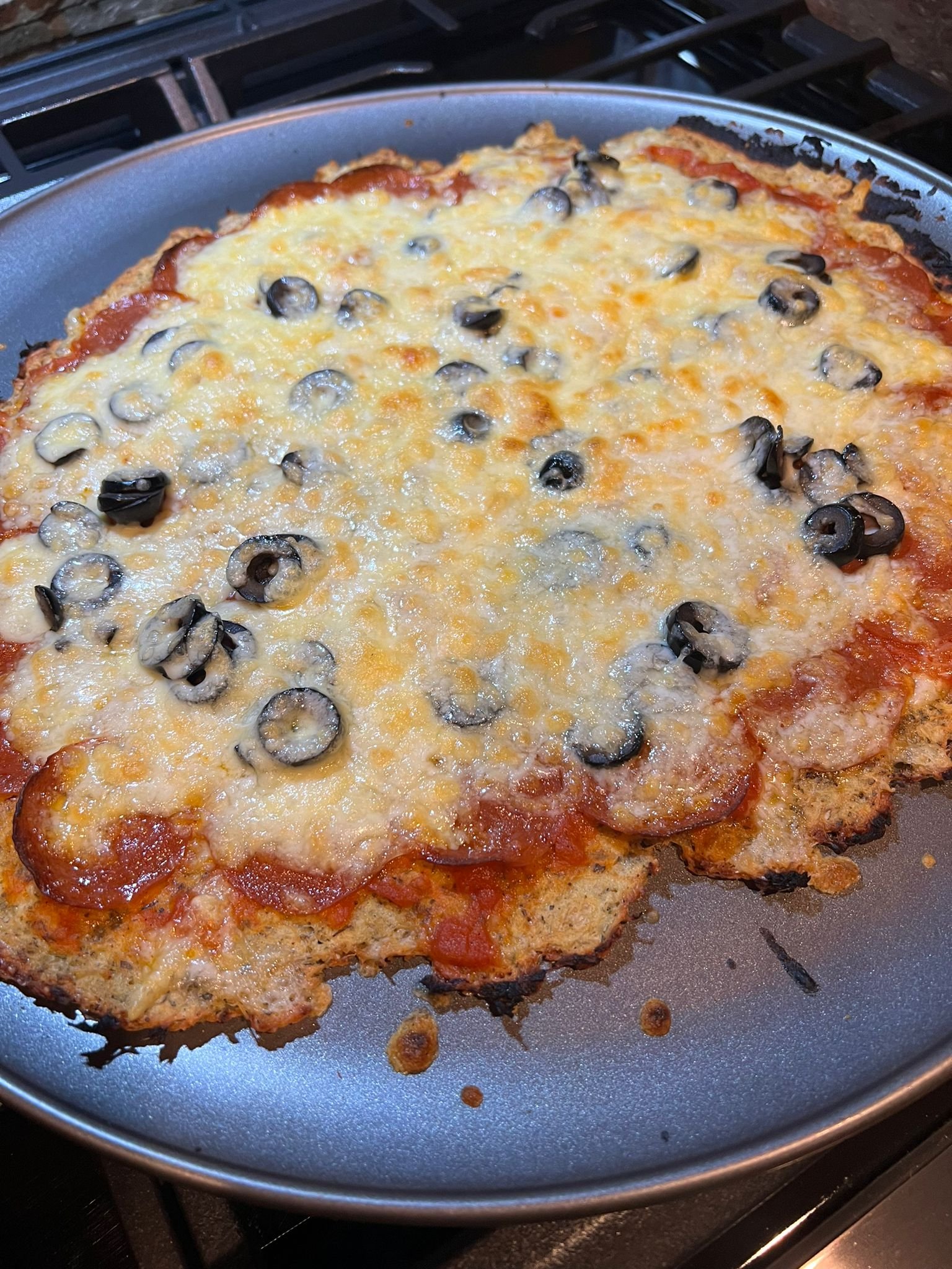 chicken crust pizza