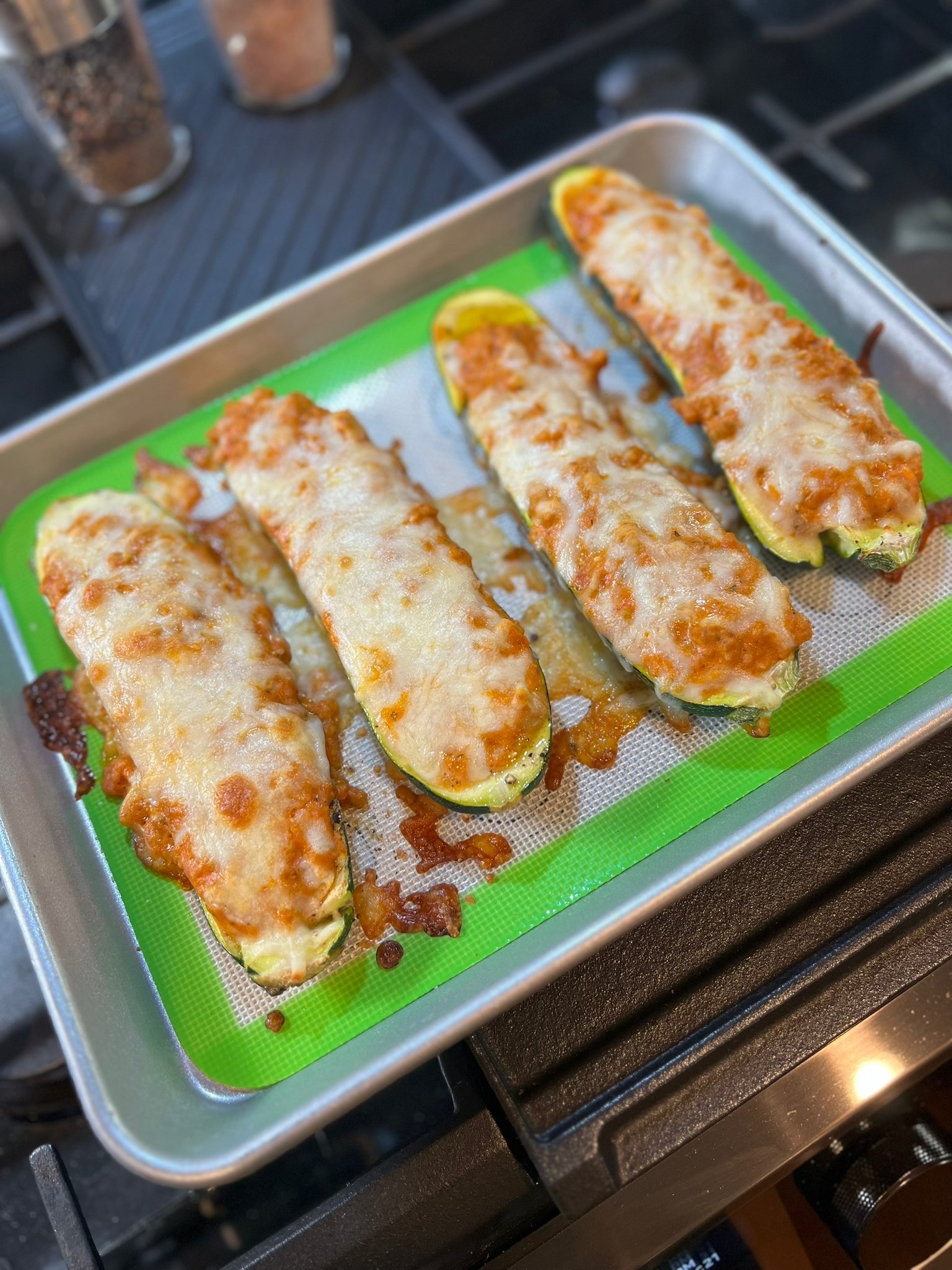 lasagna zucchini boats