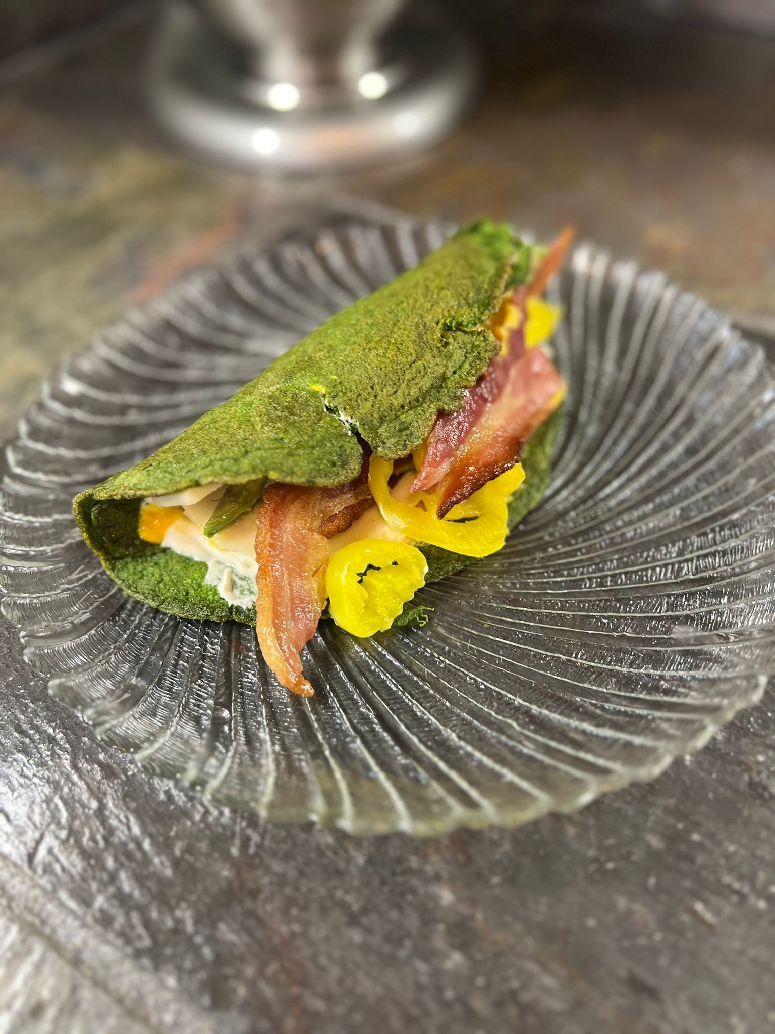 2 ingredient spinach wrap