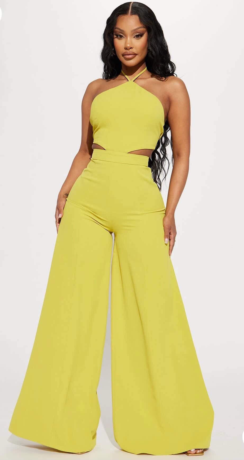 HALTER JUMPSUIT