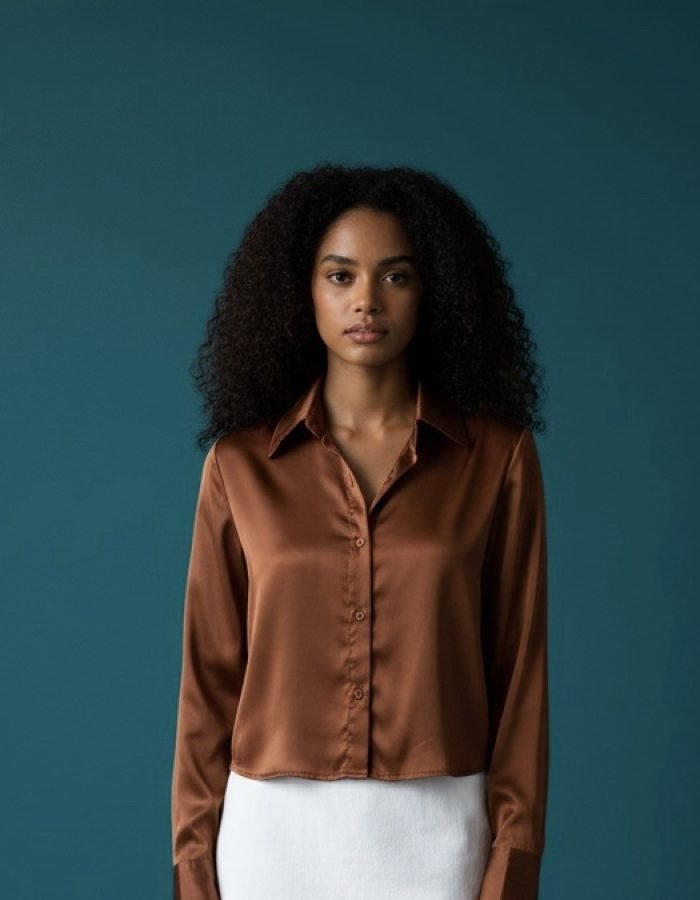 SATIN BLOUSE
