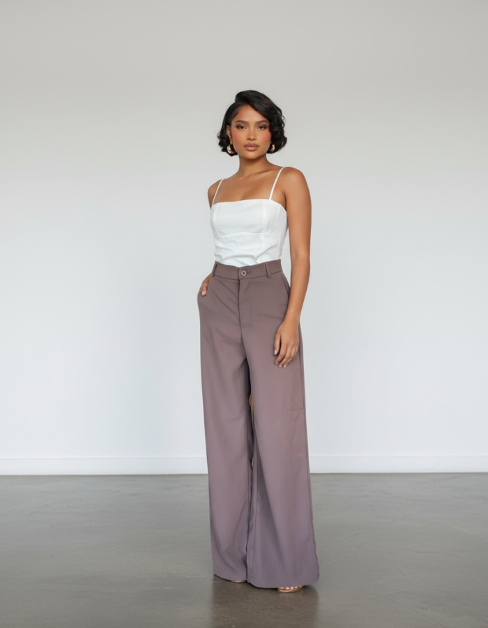 BROWN TROUSERS